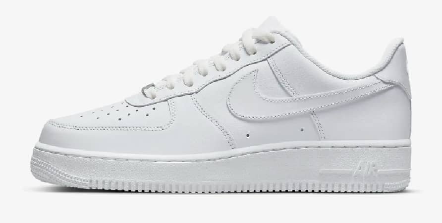 Types and Prices of Nike Air Force 1 '07 men's shoe
