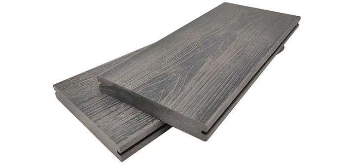 grooved composite decking boards